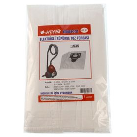 Arçelik Süpürge TT635 - S6200 - S6300 - S6355 20 Adet Toz Torbası