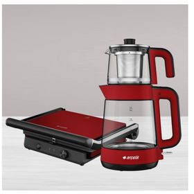 Arçelik TM 6046 CK - CM 6964 Kırmızı 2'li Set