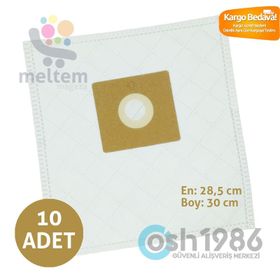 Arçelik TT 420 10 Adet Süpürge Torbası