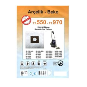 Arçelik TT 550 TT 970 Elektrikli Süpürge Toz Torbası