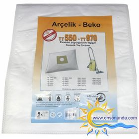 Arçelik TT 550 TT 970 Elektrikli Süpürge Toz Torbası