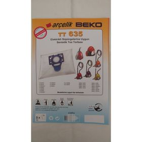Arçelik TT 635 20 Adet Süpürge Torbası