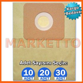 Arçelik TT 660LG Kağıt 10 Adet Toz Torbası + Hediyeli
