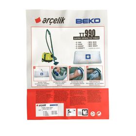 Arçelik TT 990 Süpürge 5 Adet Toz Torbası