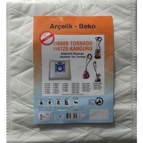 Arçelik TT4120 10 Adet Süpürge Toz Torbası
