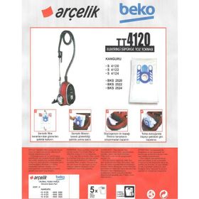 Arçelik TT4120 10 Adet Süpürge Toz Torbası