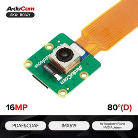 Arducam IMX519 PDAF CDAF Otofokus Kamera Modülü