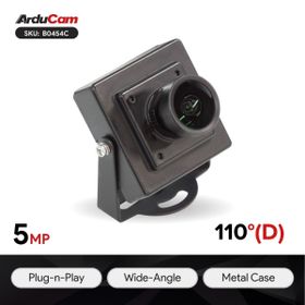 Arducam OV5648 5 MP Geniş Açılı M12 Lensli ve Metal Kasalı USB Kamera Modülü