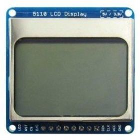 Arduino 1.6 inç Nokia 5110 LCD Ekran