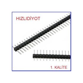 Arduino 1x40 mm 180 Derece Erkek Header
