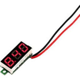 Arduino Mini Digital DC 0-100 V 3 Kablolu 0.28 inç Voltmetre