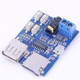 Arduino MP3 Çalar Amplifier Stereo Amfi Dekoder Modülü Mono 3W Devre