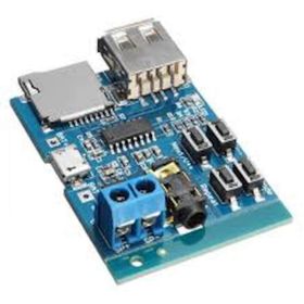 Arduino MP3 Çalar Amplifier Stereo Amfi Dekoder Modülü Mono 3W Devre