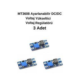 Arduino MT3608 2A Ayarlanabilir Voltaj Yükseltici Kart