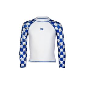 Arena 003589810 Friends Uv Çocuk Beyaz Güneş Korumalı T-shirt