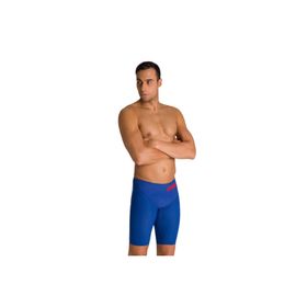 Arena 003665730 Powerskin Carbon Glide Jammer Erkek Mavi Yüzücü Yarış Mayosu