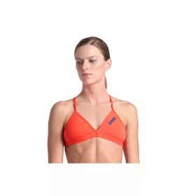 Arena 004768300 Team Swim Top Tie Back Solid Pembe Kadın Yüzücü Bikini Üstü