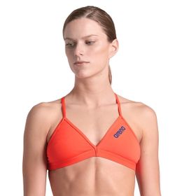 Arena 004768300 Team Swim Top Tie Back Solid Pembe Kadın Yüzücü Bikini Üstü
