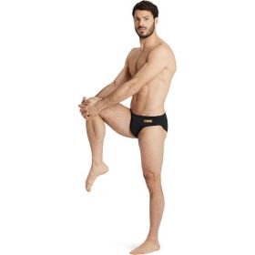 Arena 004773535 Team Swım Brıefs Solıd Siyah Erkek Slip Mayo