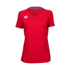 Arena 004892400 Team Panel Kırmızı Günlük Stil Kadın T-shirt