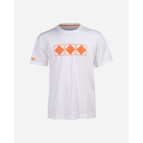 Arena 006245100 Beyaz 50Th Erkek Günlük Spor T-Shirt