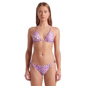 Arena 007085601 Water Print Pembe Kadın Yüzücü Bikini