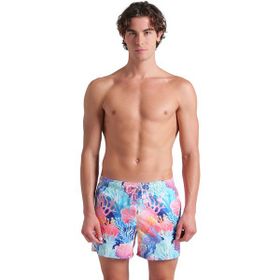 Arena 007159820 Water Prints Beach Beyaz Erkek Deniz Şortu