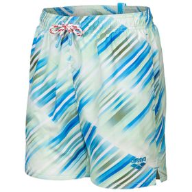 Arena 007186631 Yeşil Water Prints Beach Çocuk Deniz Şortu