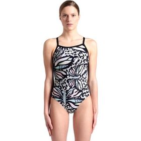 Arena 007220550 Butterflies Swimsuit Light Kadın Yüzücü Mayosu