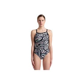 Arena 007220550 Butterflies Swimsuit Light Kadın Yüzücü Mayosu