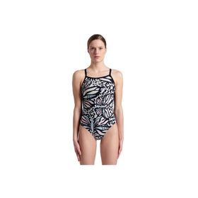 Arena 007220550 Butterflies Swimsuit Light Kadın Yüzücü Mayosu