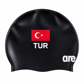Arena 008109500 Pro II Fla Siyah Türk Bayraklı Yücüzü Bonesi