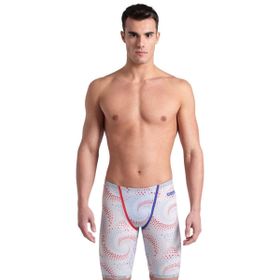 Arena 008678950 Powerskin Primo Le Jammer Beyaz Paris 2024 Olimpiyat Erkek Yarış Mayosu