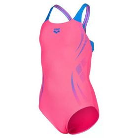 Arena 009005980 Pembe Poseidonia Pro Back Çocuk Yüzücü Mayo