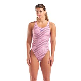 Arena 010740580 Bouquet Swim Tech Back Pembe Yüzücü Mayo