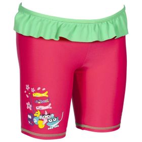 Arena Awt Kids Girl Uv Jammer 003093906 Çok Renkli Çocuk Yüzücü Mayosu