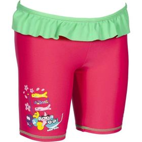 Arena Awt Kids Girl Uv Jammer 003093906 Çok Renkli Çocuk Yüzücü Mayosu