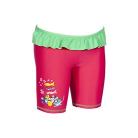 Arena Awt Kids Girl Uv Jammer 003093906 Çok Renkli Çocuk Yüzücü Mayosu