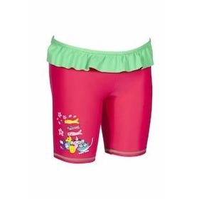 Arena Awt Kids Girl Uv Jammer 003093906 Çok Renkli Çocuk Yüzücü Mayosu
