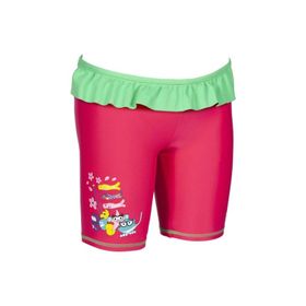 Arena Awt Kids Girl Uv Jammer 003093906 Çok Renkli Çocuk Yüzücü Mayosu