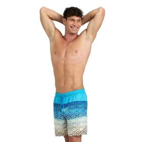 Arena Beach Boxer Placed Mens Swimsuit Erkek Yüzücü Mayosu