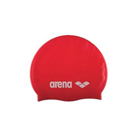 Arena Classic Silicone Kırmızı Yüzücü Bonesi