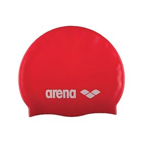 Arena Classic Silicone Kırmızı Yüzücü Bonesi