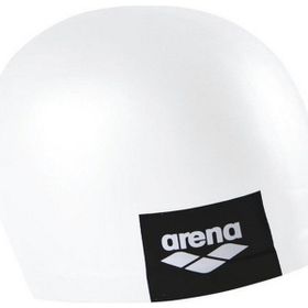 Arena Logo Moulded Cap Beyaz Yüzücü Bonesi