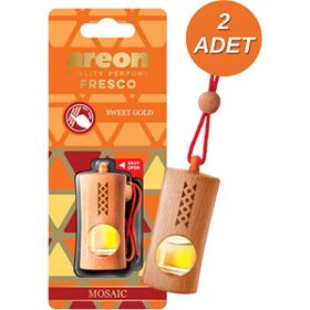 Areon Fresco On-Off Mosaic Sweet Gold Oto Araç Kokusu