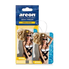 Areon Sexy Fresh Vanilla Black 3'lü Oto Araç Kokusu