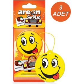 Areon Smile Dry Coconut Oto Araç Kokusu