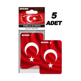 Areon Türk Bayrağı Vanilla Oto Parfümü
