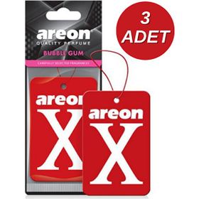 Areon X Bubble Gum Kırmızı Oto Araç Kokusu