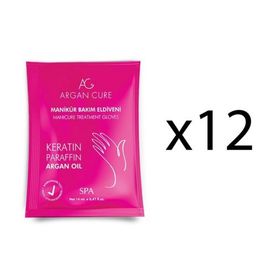 Argan Cure 12 Çift Kremli Manikür Bakım Eldiveni